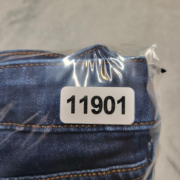 Old Navy Jeans Womens 14 Blue Pop Icon Skinny Stretch Denim Five Pocket Zip Fly - Picture 10 of 10